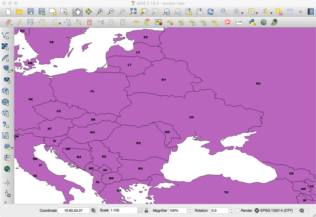 labled.jpeg Labeled Basemap of Eastern Europe in QGIS