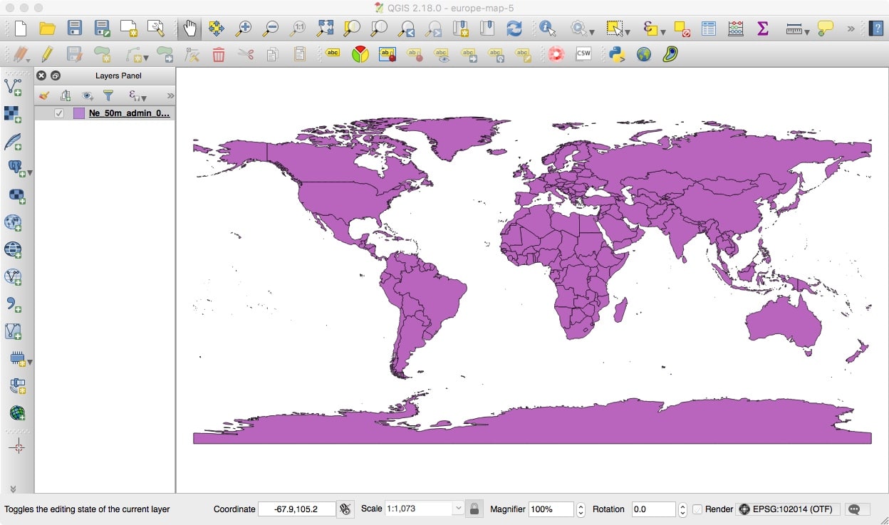 qgis-full-world.jpeg The QGIS Initial Basemap of the World
