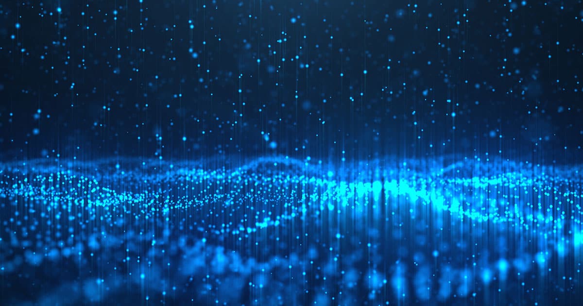 abstract image of blue color