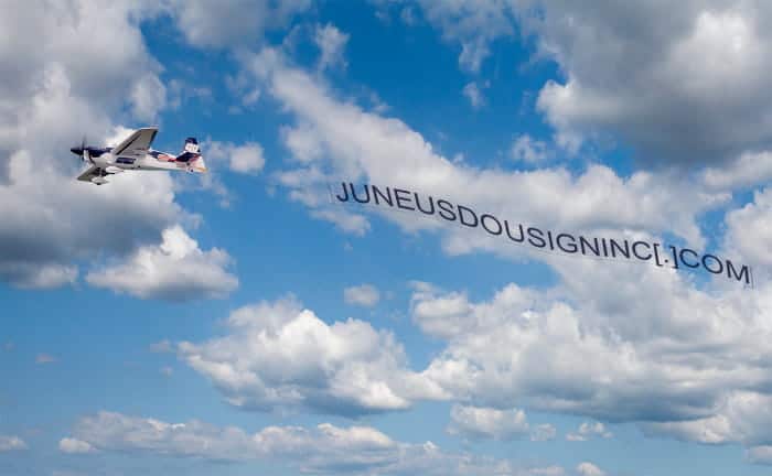Skywriting might be a little extreme, but oftentimes you’ll see IoCs embedded in PDFs in HTML/plain text